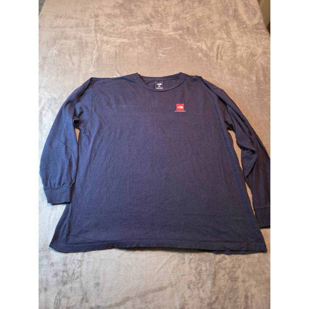 The North Face Long Sleeve T-Shirt Mens XXL Blue A5 Series Graphic Tee